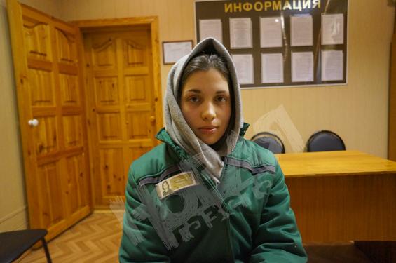 Nadejda Tolokonnikova, il y a quelques mois...  (photo de son avocat)
