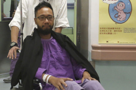Ken Tsang s'est rendu dans l'hôpital Ruttonjee pour subir un examen médical