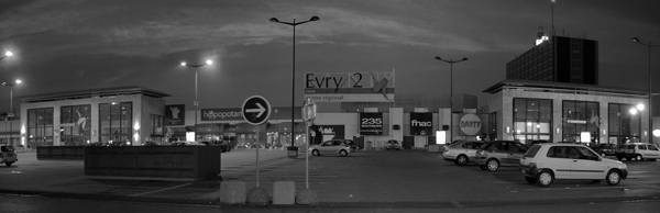 Panoramique Centre Commercial Agora Evry 2 x700