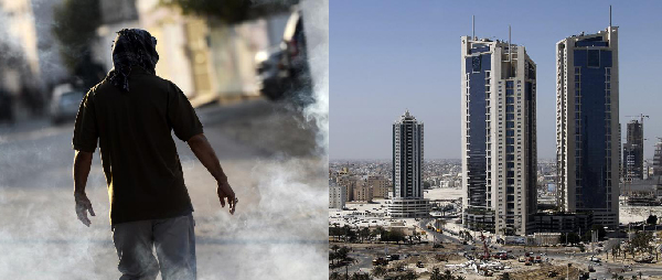 Manama, la capitale. Des manifestations suite aux exécutions  en Arabie saoudite