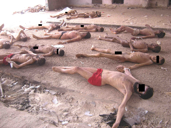 Centre de détention du régime dictatorial de Bachar al-Assad (Dossier Céesar)