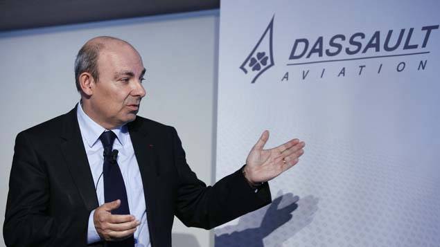 Le PDG de Dassault Aviation, Eric Trappier