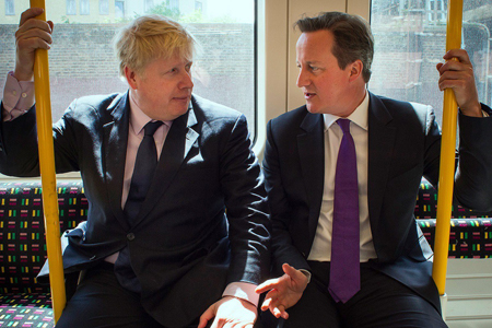 Boris Johnson et David Cameron