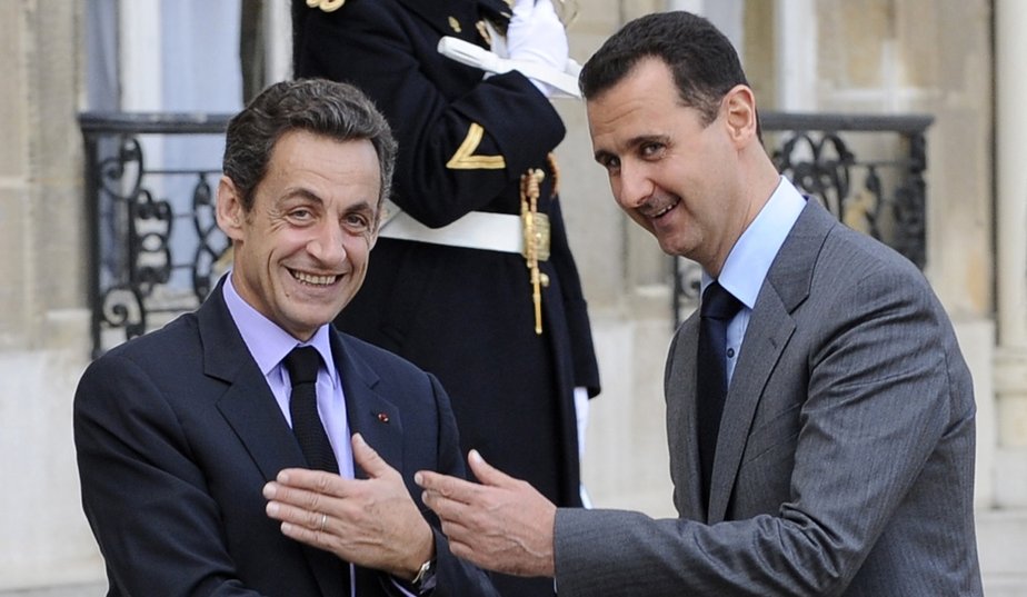Sarkozy et Bachar el-Assad