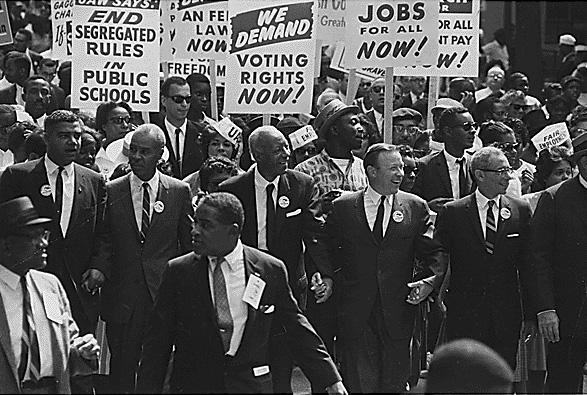 La «Marche sur Washington», 1963