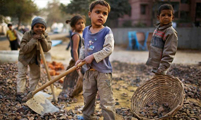 Brasil.  Um estudo recente sobre o trabalho infantil.  Aliás, 5,6 milhões são “colocados a trabalhar” – Contrariamente